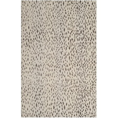 Safavieh 9 x 12 ft. Large Rectangle Contemporary Tibetan Silver Hand Knotted Rug TB250C-9